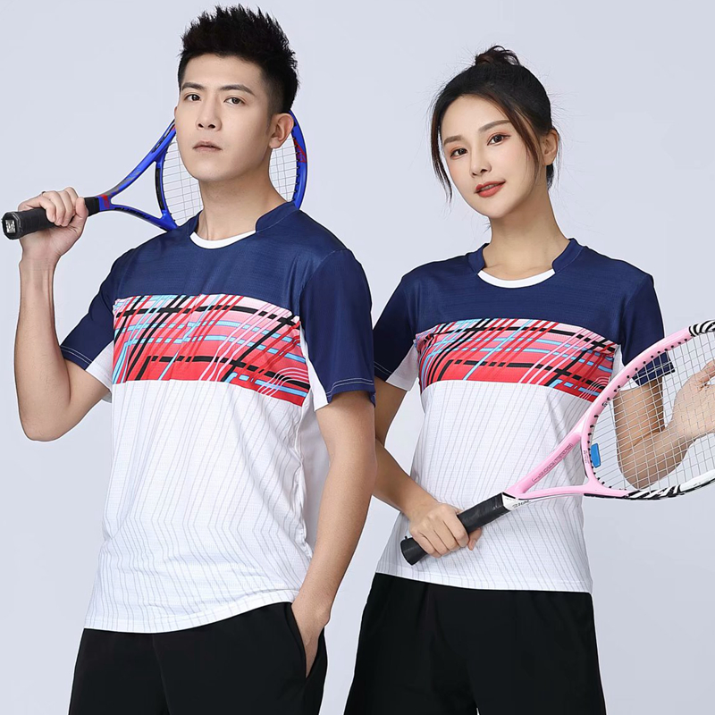 Badminton Kids - 2023 배드민턴 티셔츠 남녀공용, 키즈 테니스