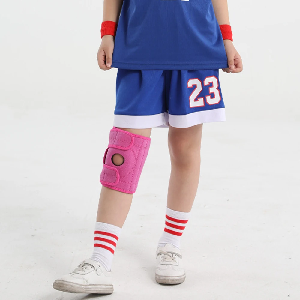 어린이 네오프렌 무릎 보호대, 조절식 스트랩이 있는 오 - Knee Brace Badminton 리뷰 및 가격