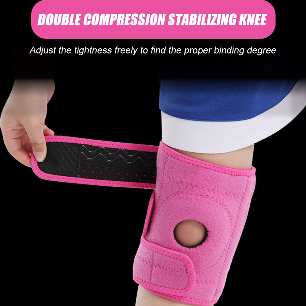 어린이 네오프렌 무릎 보호대, 조절식 스트랩이 있는 오 - Knee Brace Badminton 리뷰 및 가격
