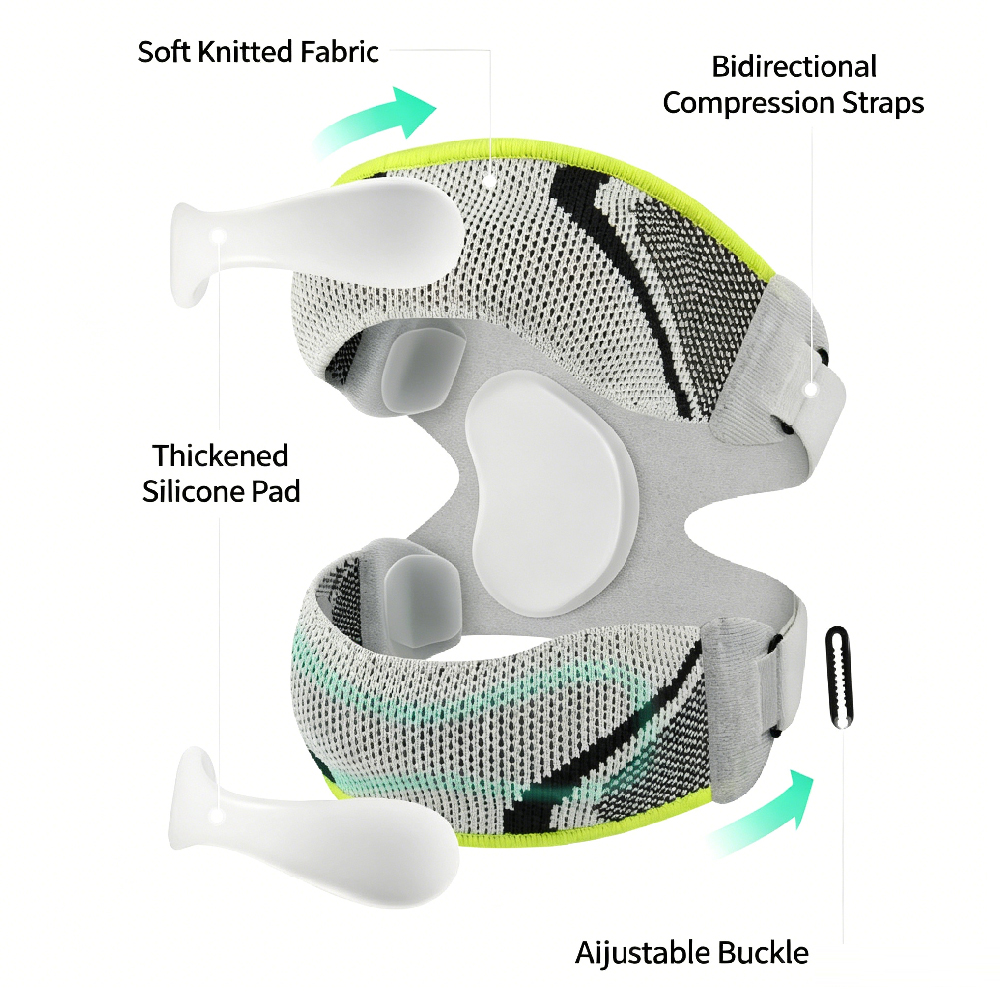 1/2개입 슬개골 힘줄 지지 무릎 보호대, 충격 흡수  - Knee Brace Badminton 리뷰 및 가격