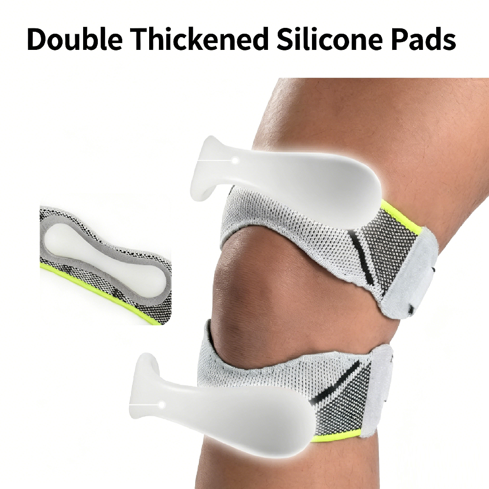 1/2개입 슬개골 힘줄 지지 무릎 보호대, 충격 흡수  - Knee Brace Badminton 리뷰 및 가격