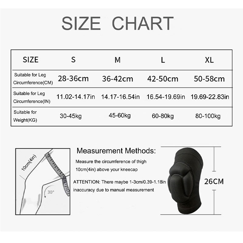 1 쌍/2Pcs 두꺼운 무릎 패드 보호 스포츠 탄성 무 - Knee Brace Badminton 리뷰 및 가격