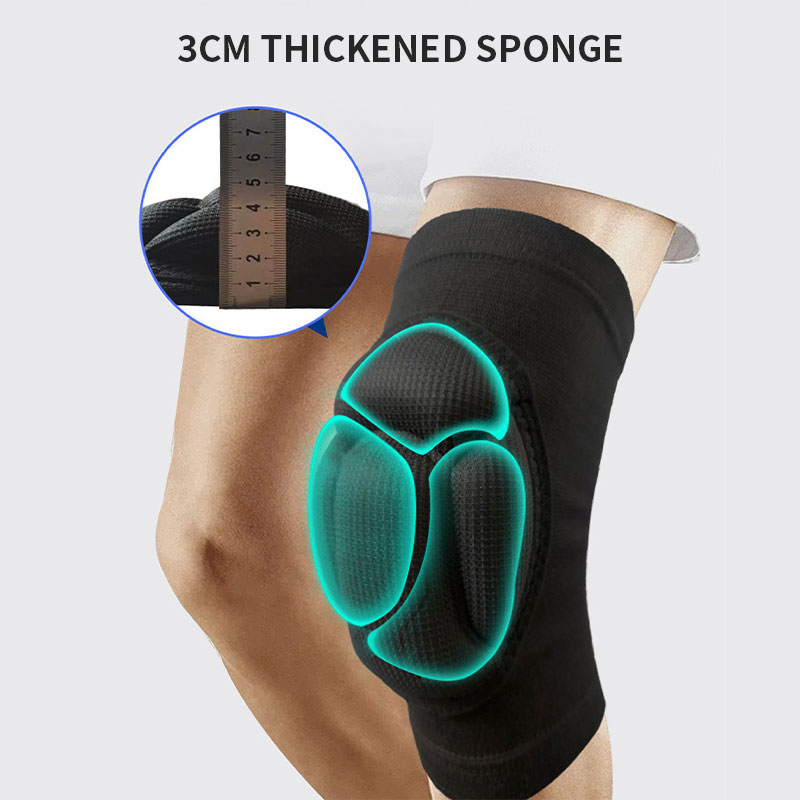 1 쌍/2Pcs 두꺼운 무릎 패드 보호 스포츠 탄성 무 - Knee Brace Badminton 리뷰 및 가격
