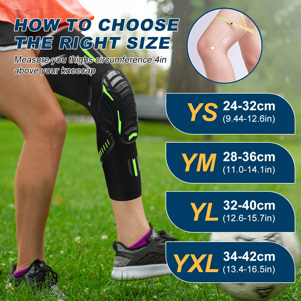 어린이 무릎 패드 어린이 청소년 스포츠 압축 배구, 농 - Knee Brace Badminton 리뷰 및 가격