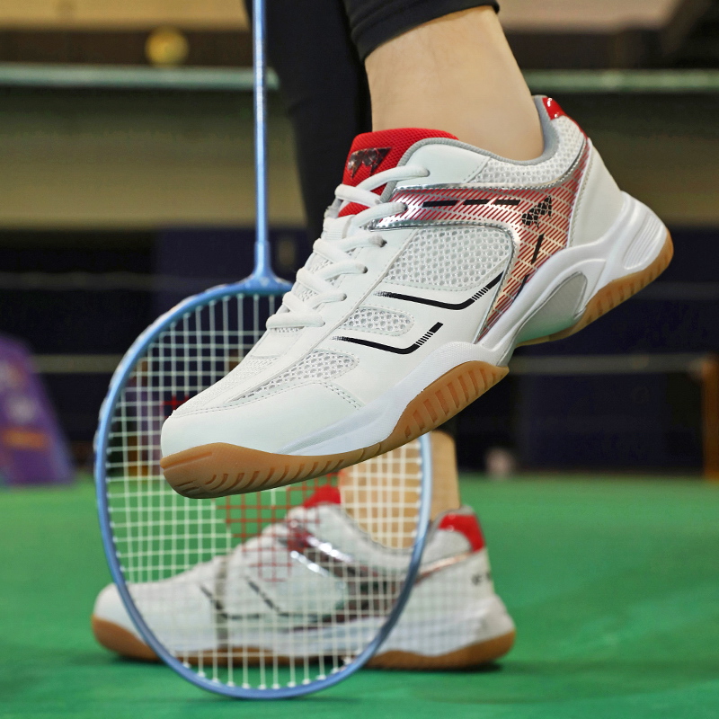 새로운 배드민턴 신발 남성 여성 비틀림 방지 쿠셔닝 남 - Badminton Center 리뷰 및 가격