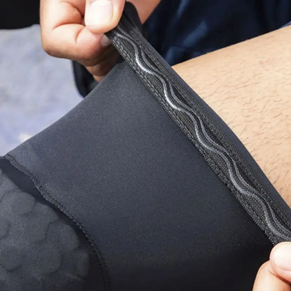 농구 무릎 패드, 배구 무릎 패드, 벌집 모양 충돌 방 - Knee Brace Badminton 리뷰 및 가격