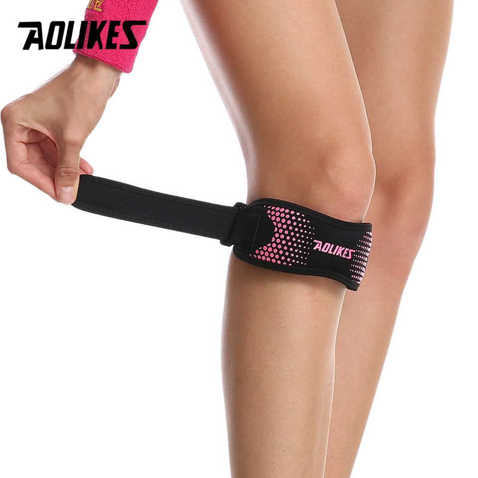 AOLIKES 1PCS 조정 가능한 무릎 패드 무릎 통 - Knee Brace Badminton 리뷰 및 가격