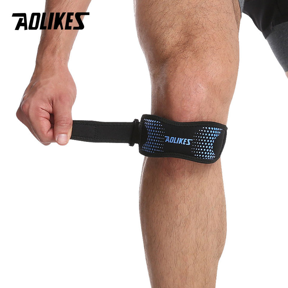 AOLIKES 1PCS 조정 가능한 무릎 패드 무릎 통 - Knee Brace Badminton 리뷰 및 가격
