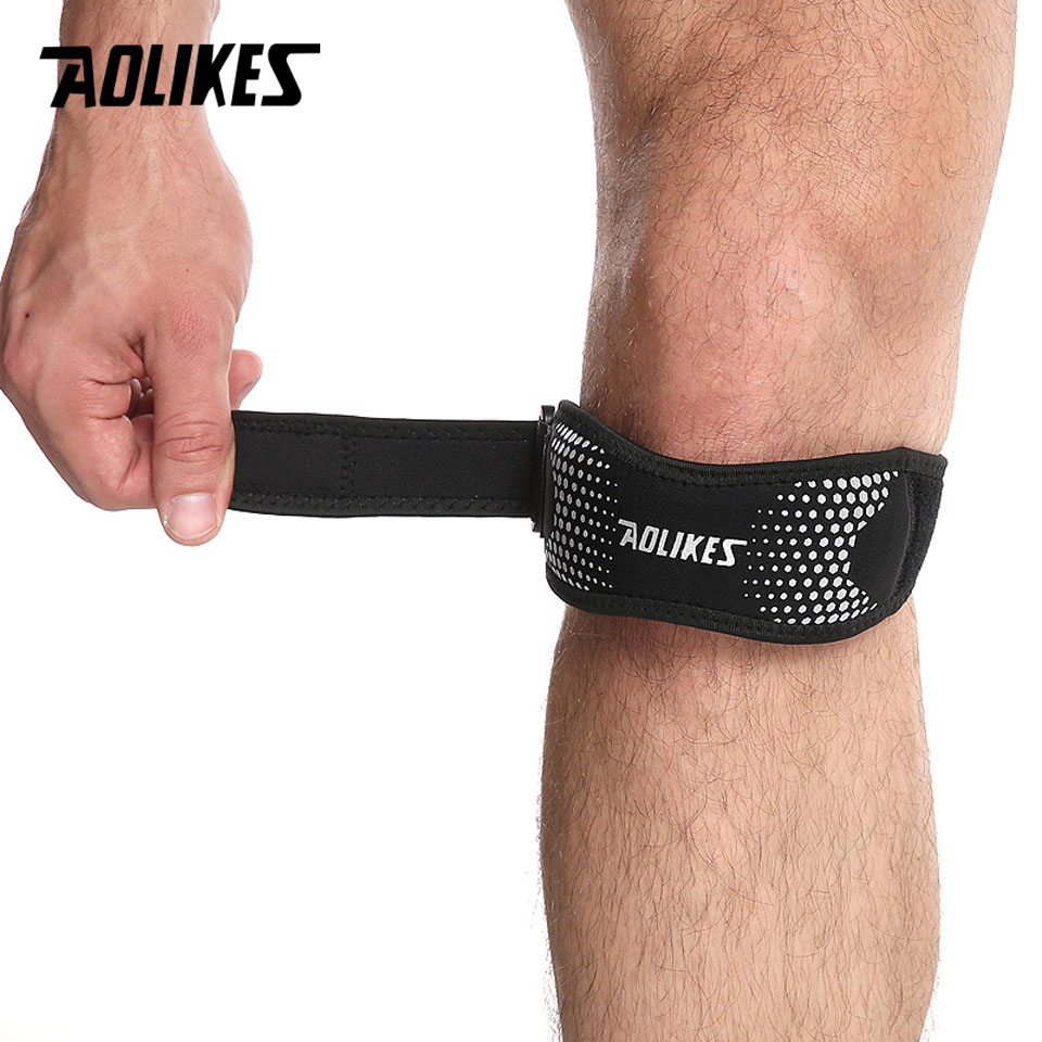 AOLIKES 1PCS 조정 가능한 무릎 패드 무릎 통 - Knee Brace Badminton 리뷰 및 가격