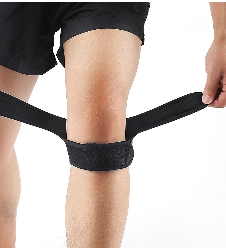 압력 패드가 있는 탄력성 무릎 보호대, 농구 테니스 사 - Knee Brace Badminton 리뷰 및 가격